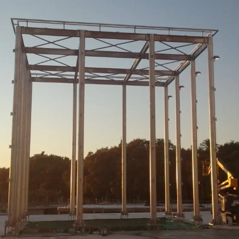 Instalación metálica enero